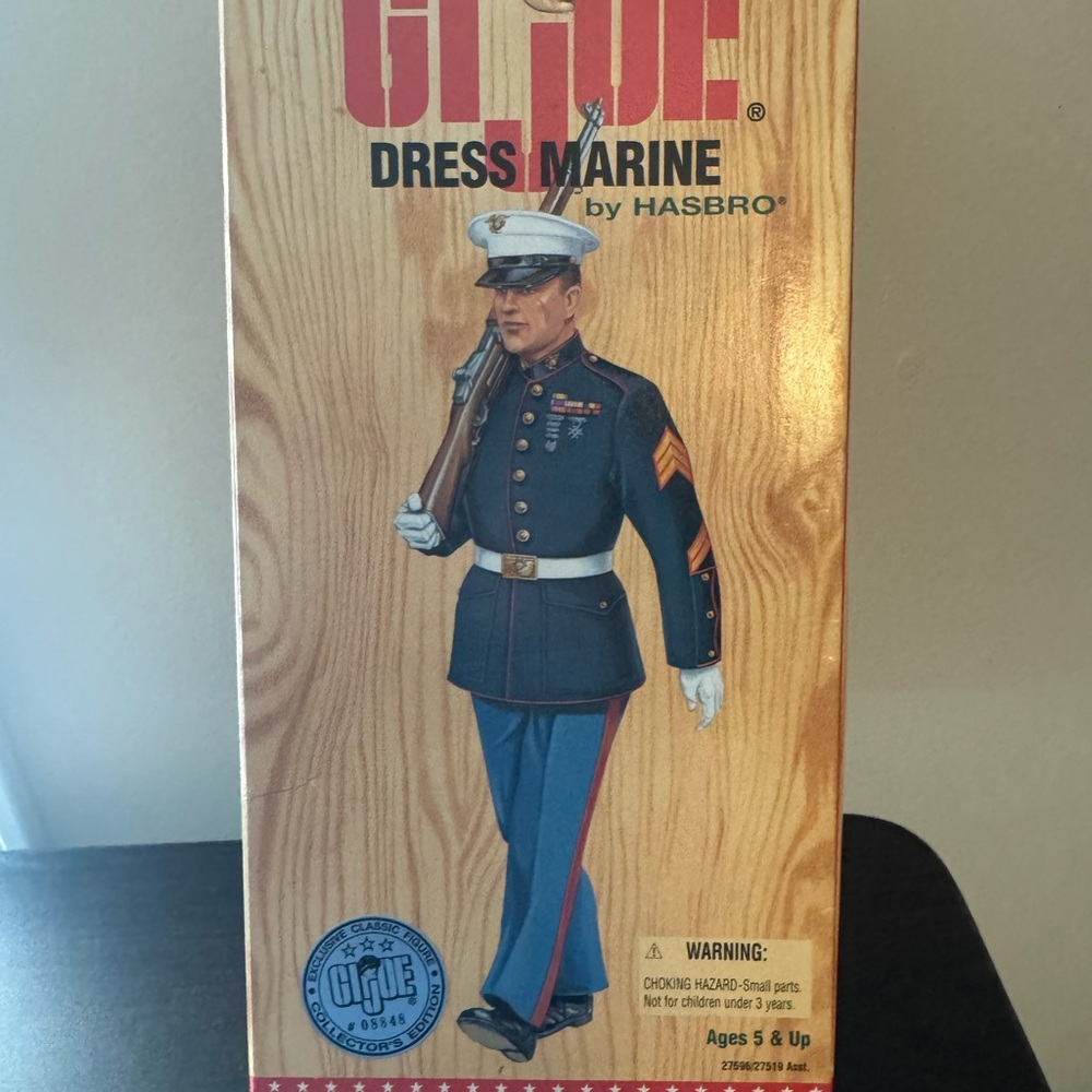 Vintage GI Joe Dress Marine Action Figure Hasboro 1996 still in box never opened